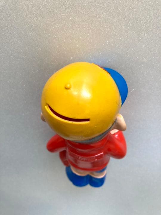 【新品・未使用】マルキュー坊や　貯金箱　ソフビ　NO.2