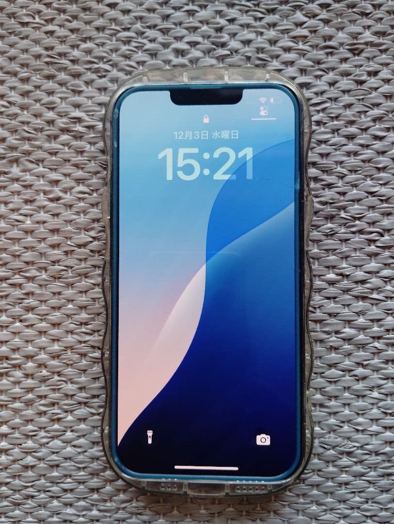 Apple iPhone14 本体 透明ケース付き128GB SIMフリー