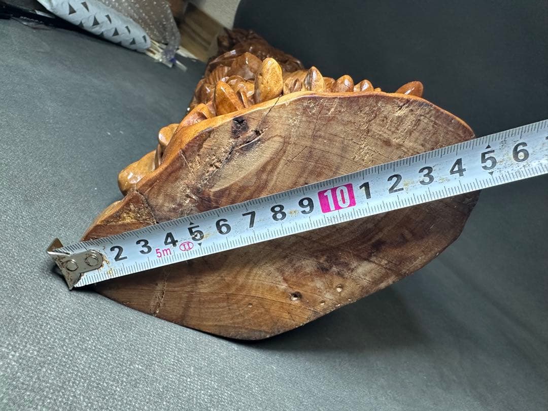 白檀　観音　木彫り　仏教美術　仏像 骨董 仏教　密教　置物アンティーク