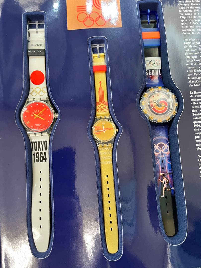 マ*コ様 Swatch オリンピック100周年記念モデル