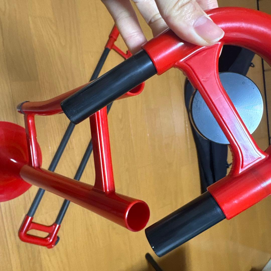 pBone 赤 トロンボーン 本体 ケース付き