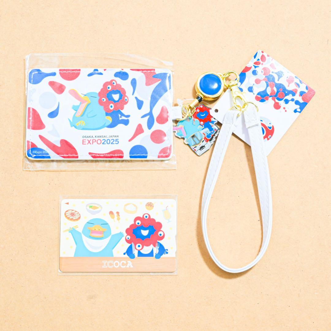 ICOCA オリジナル合皮パスケース2つ mame