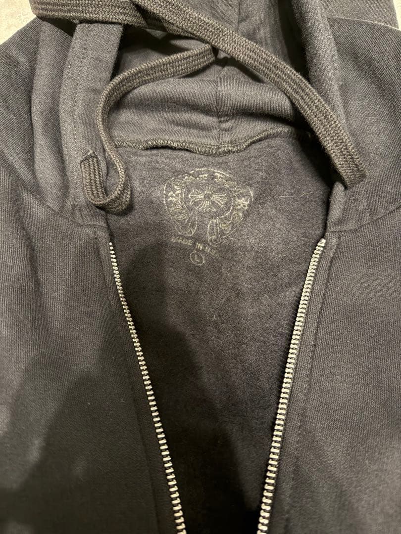 Chrome Hearts ブラックパーカー　Lサイズ