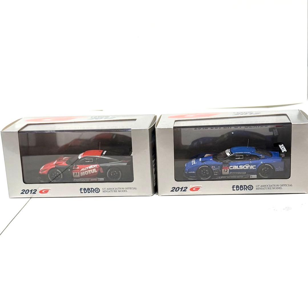 EBBRO スーパーGT 2012 /GT-R ミニカーセット