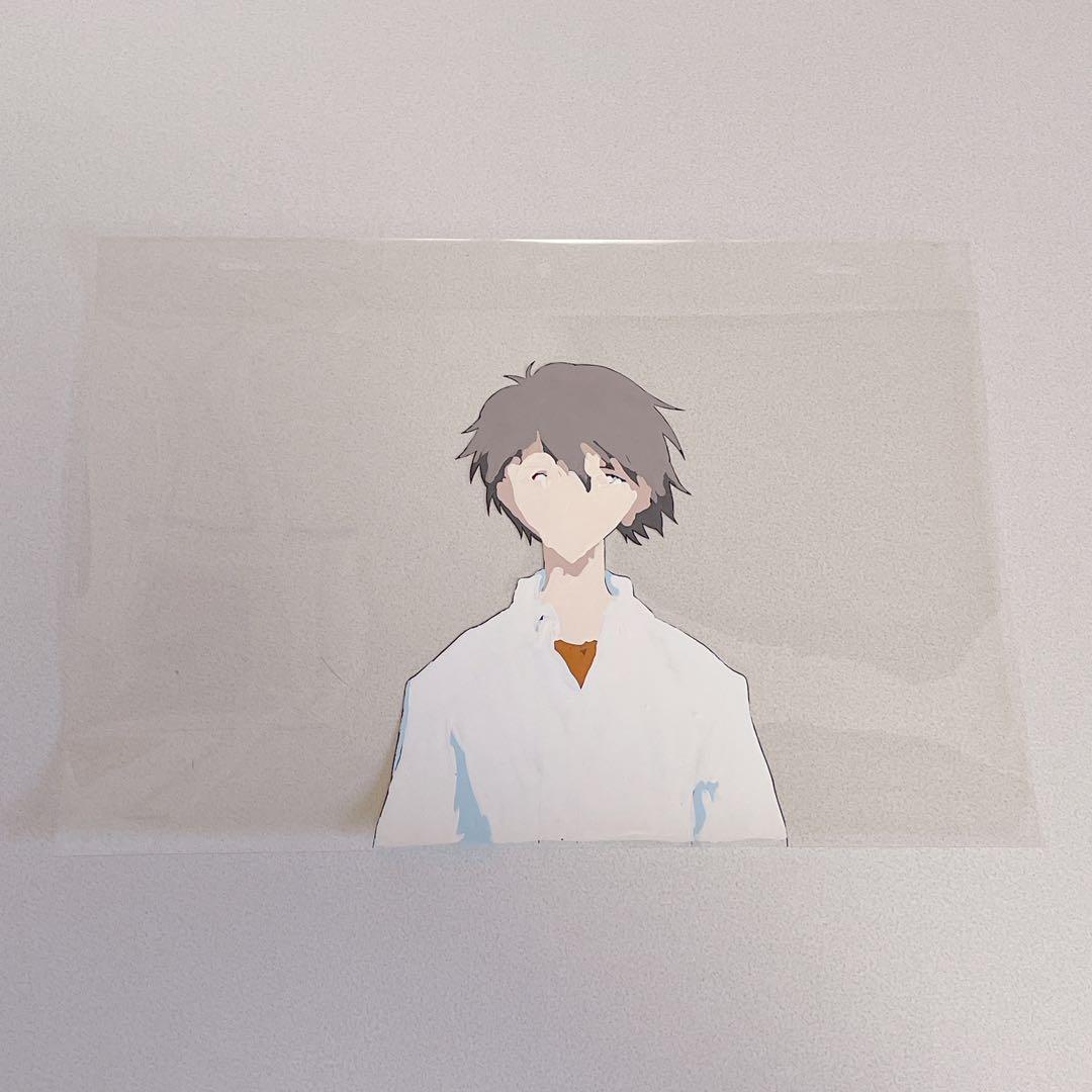 エヴァンゲリオン プリント倶楽部 限定 レトロ 手描き セル画 渚カヲル