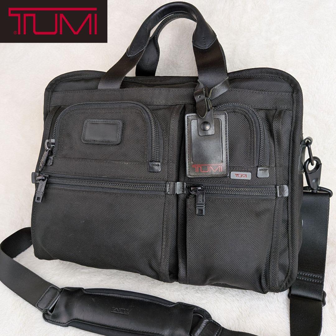 美品✨️ TUMI トゥミ ビジネスバッグ ブラック 2way 26141DH