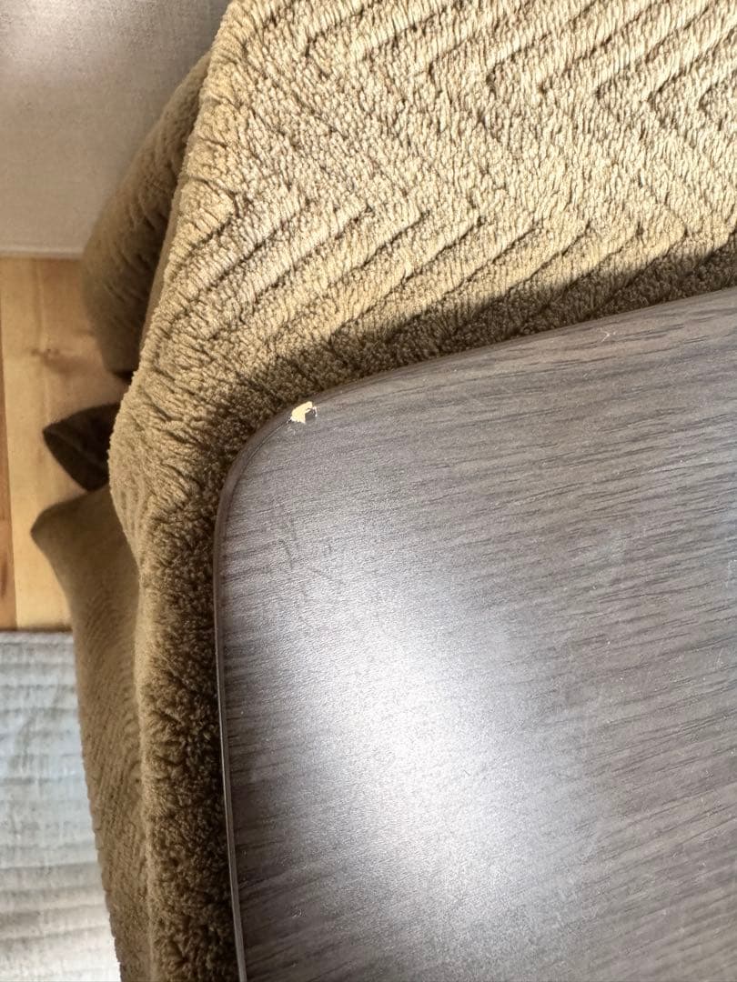 山善　こたつデスク1人用　パーソナルコタツGDX-F75(DB)-F