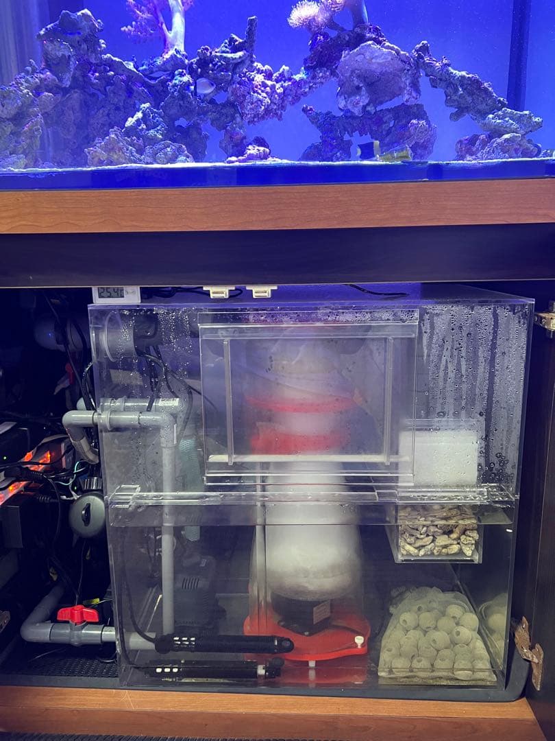 オーバーフローガラス水槽セット　引き取り限定