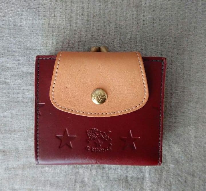 12/21まで最終値下♪　新品　未使用　IL BISONTE 二つ折り財布