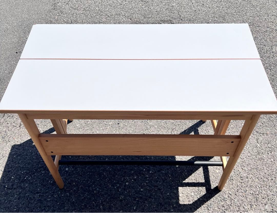 NITORI × BEAMS DESIGN コンソールデスク/ウッド/WHT