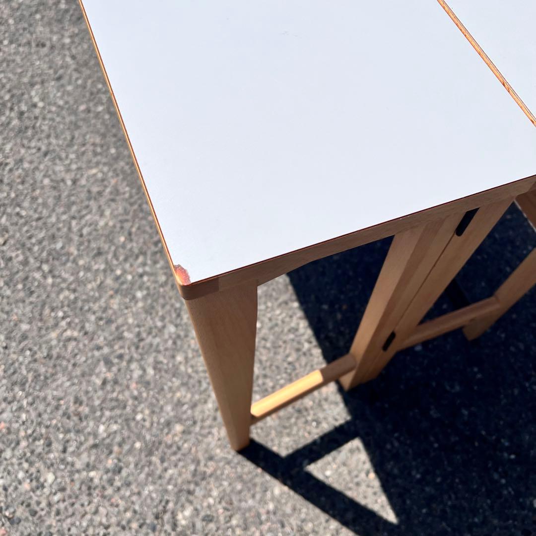 NITORI × BEAMS DESIGN コンソールデスク/ウッド/WHT