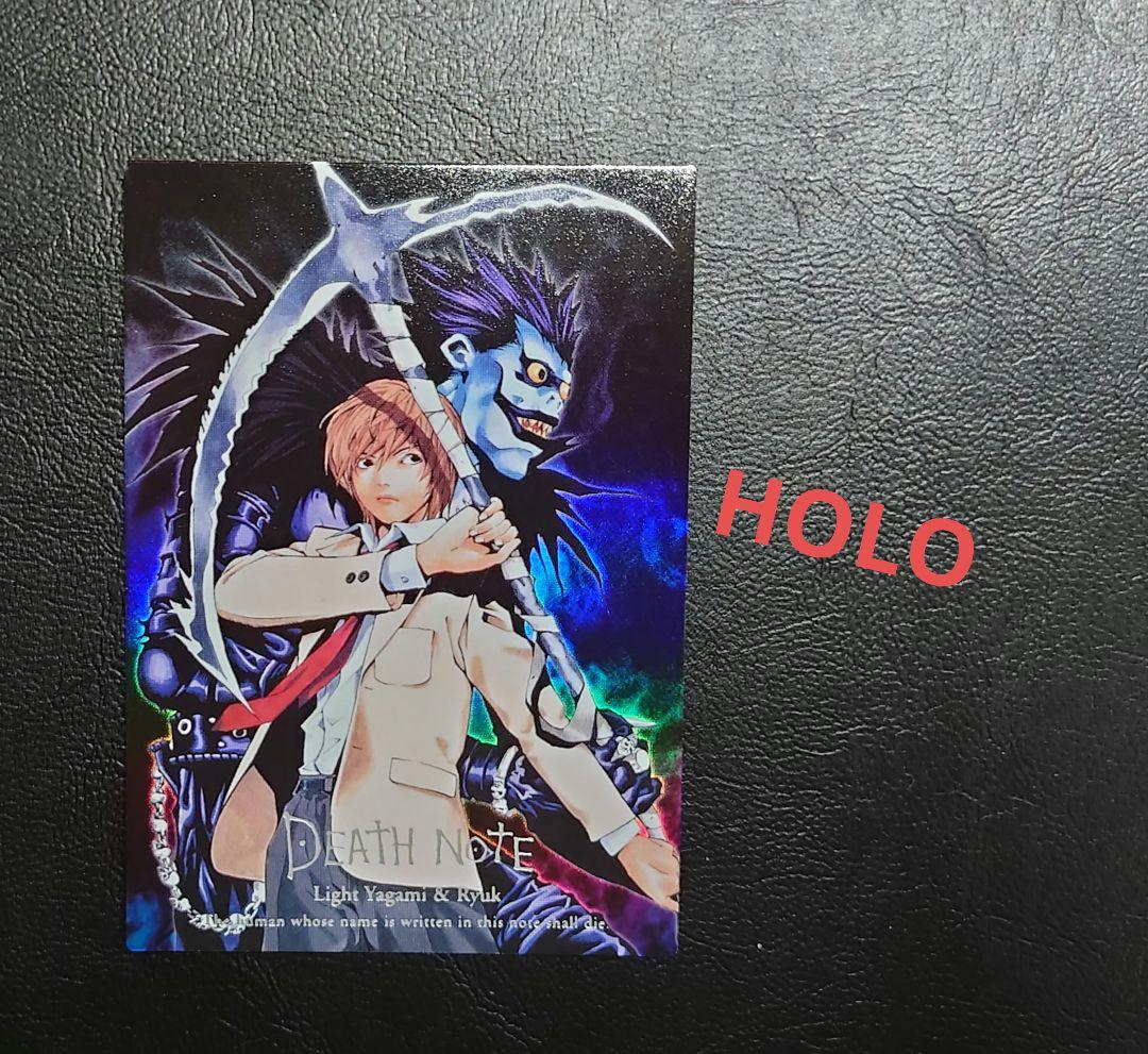 デスノート DEATH NOTE 01 スペシャルレアカード　夜神月 ホロ