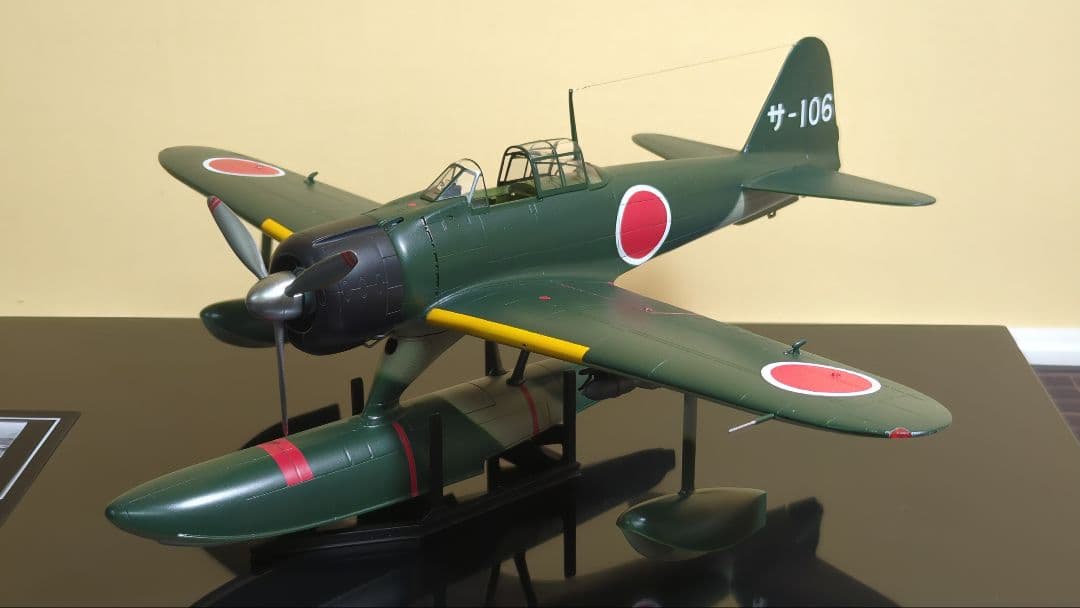 【user_81efbad7】【プラモデル完成品】1/48二式水上戦闘機