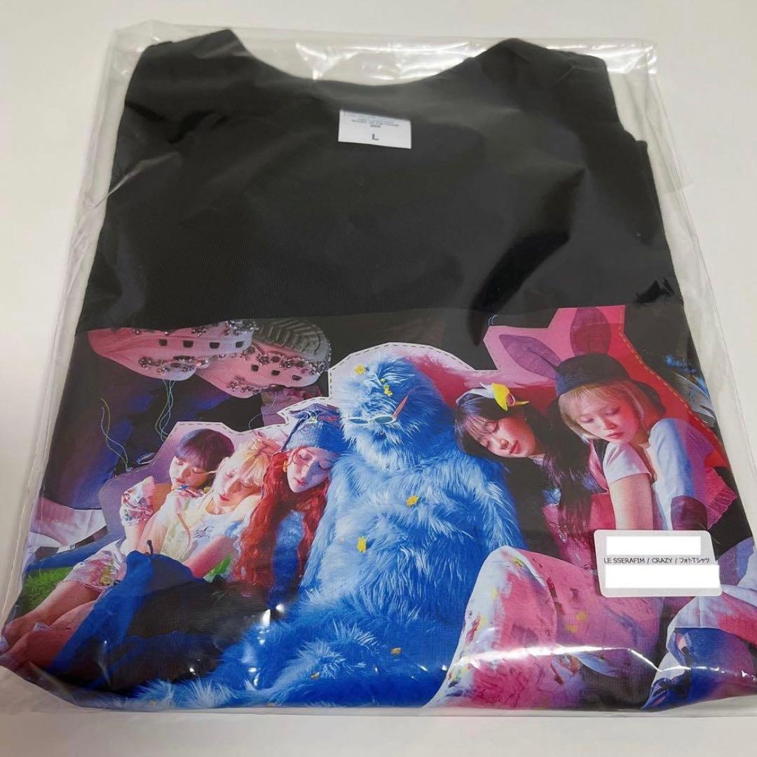 LESSERAFIM CRAZY プレミアムグッズ　当選品　Tシャツ　新品未使用