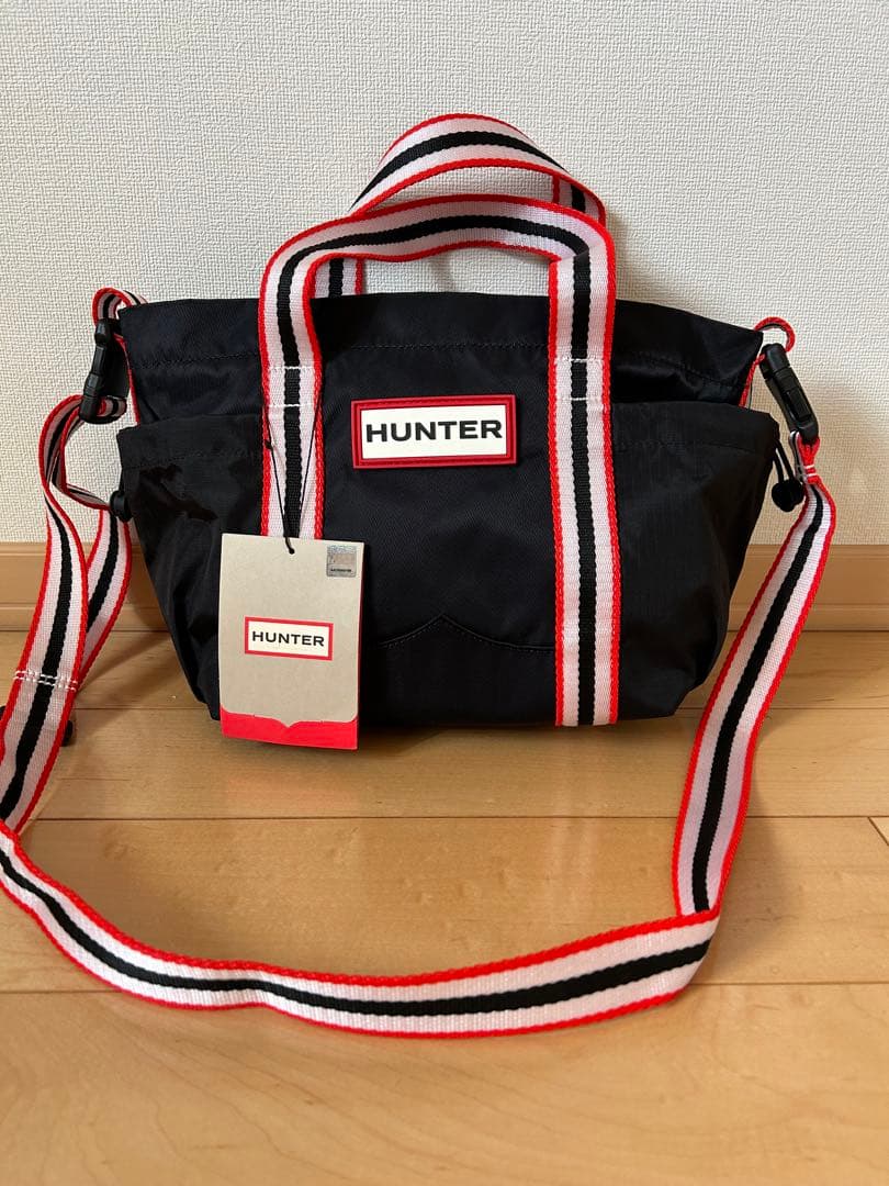 新品タグ付き　HUNTER トートバッグ ミニバッグ　ハンター　ショルダーバッグ