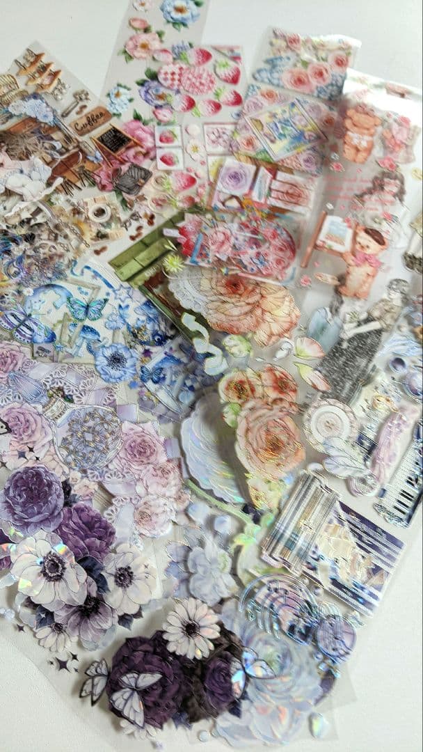 海外マステ♡PET素材　切り売り　20シート  75