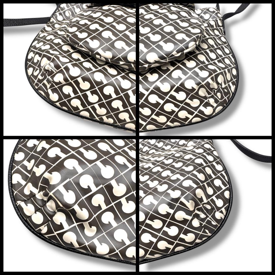 現行品　極美品　ソフティ ゲラルディーニ ロゴ　クロスショルダーバッグ