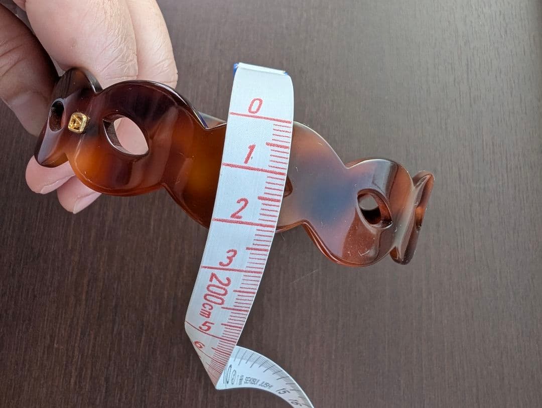 アレクサンドルドゥパリ　カチューシャ　べっ甲　ブラウン　ヘアバンド