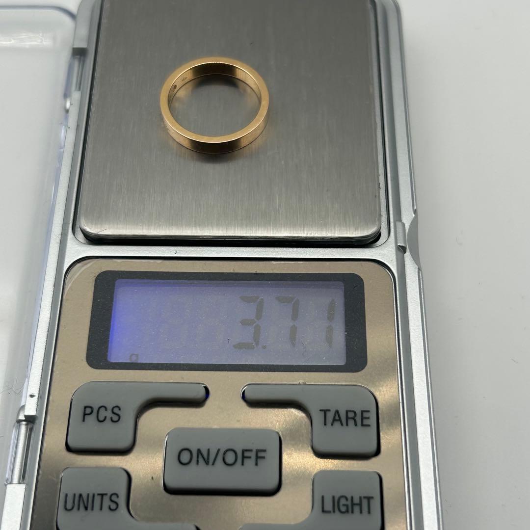 【保証書・箱付き】 カルティエ　Cドゥ エングレーブド　リング　ダイヤ　PG