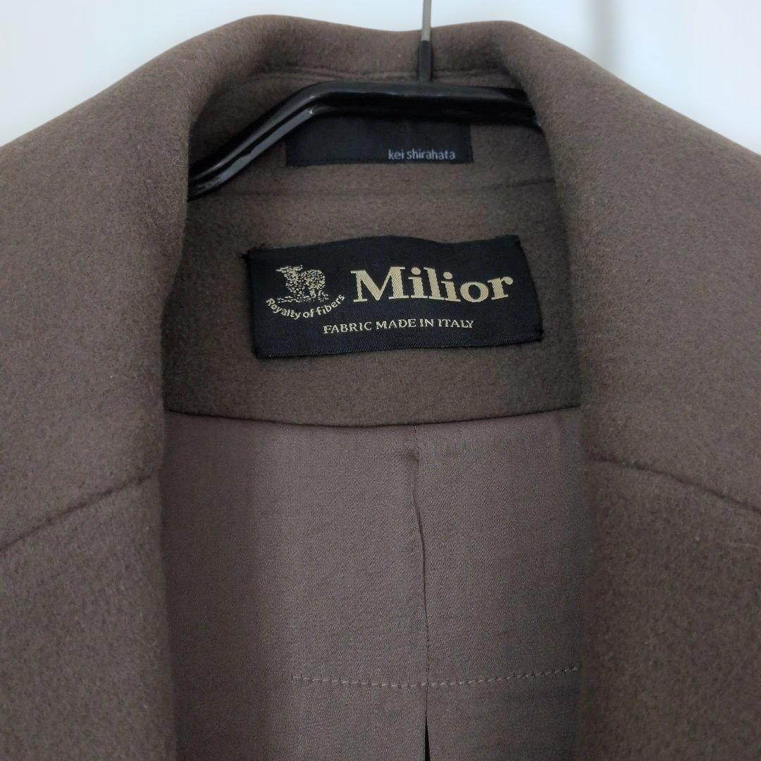 Styling/ ロングチェスターコートkeishirahataブラウン