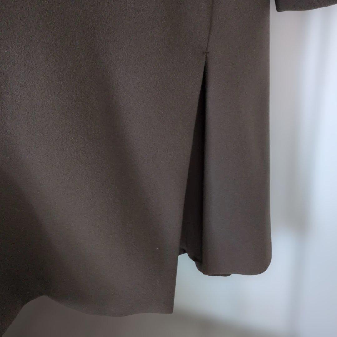 Styling/ ロングチェスターコートkeishirahataブラウン