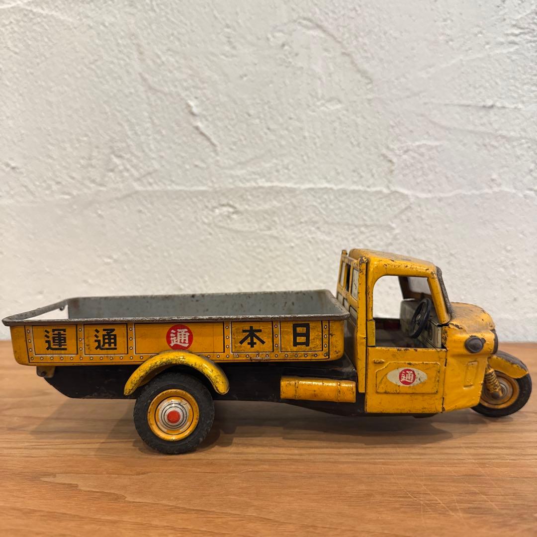 バ*ト様 野村トーイ 日本通運 三輪トラック ブリキ 当時物