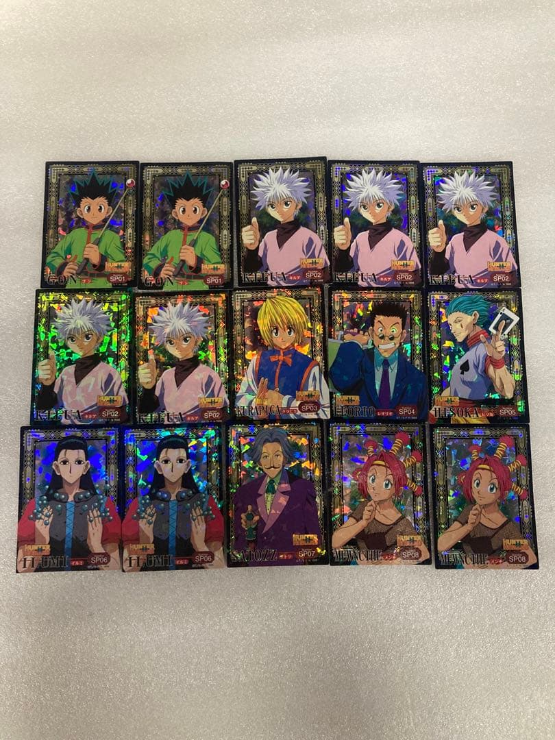 A0105）HUNTER×HUNTERトレーディングステッカー　15枚セット