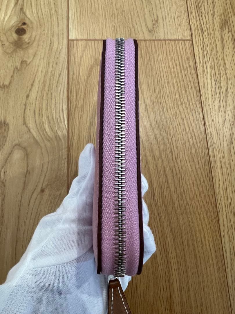 新品　HERMES エルメス　アザップ　シルクインコンパクト　モーヴシルベストル