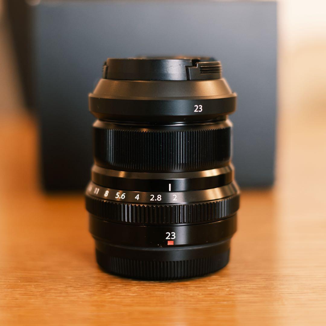 【美品】XF23mmF2 R WR 純正レンズフード付