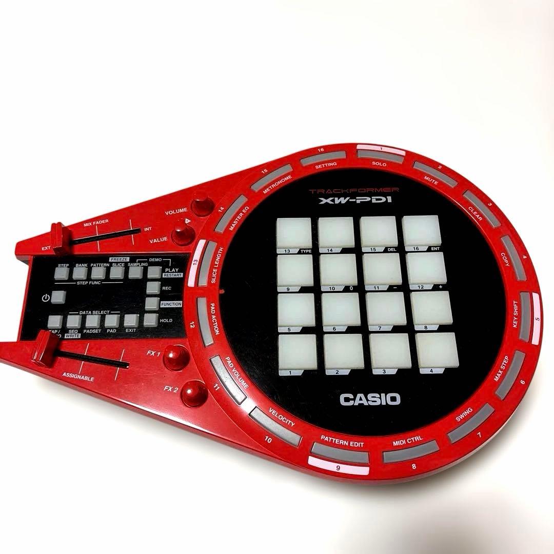 カシオ　トラックフォーマー　CASIO XW-PD1 動作確認済み