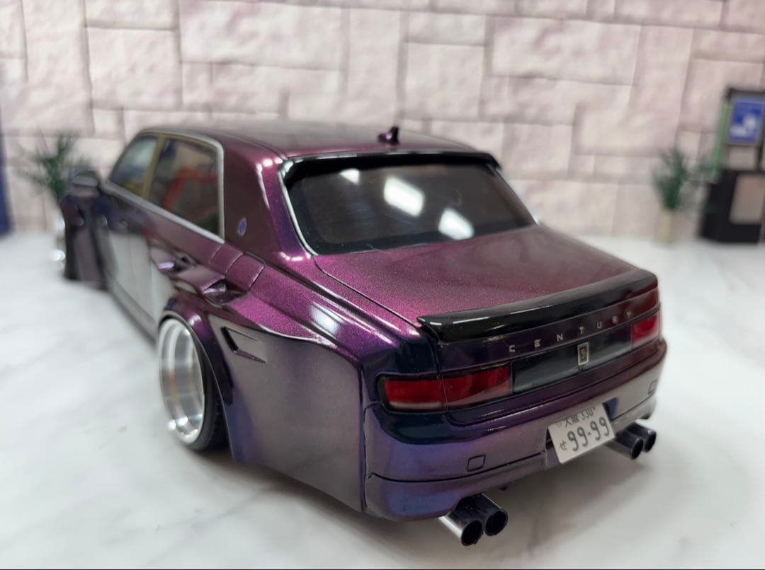 1/18ミニカー 新型センチュリー BBS-LM超深リムワイドブリスターカスタム