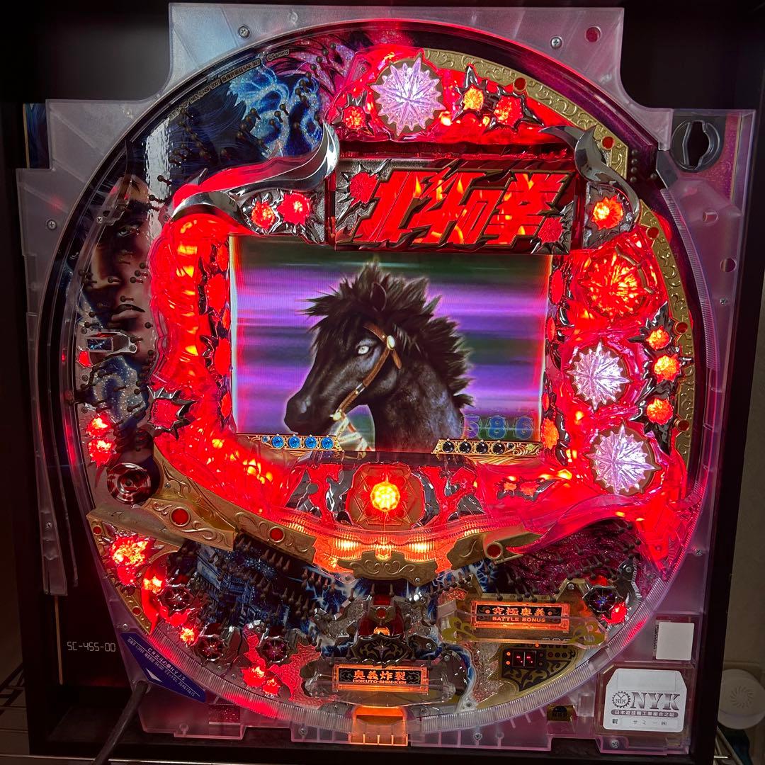 CR 北斗の拳 HVJS ケンシロウver 実機 卓上BOX 焔枠 パチンコ