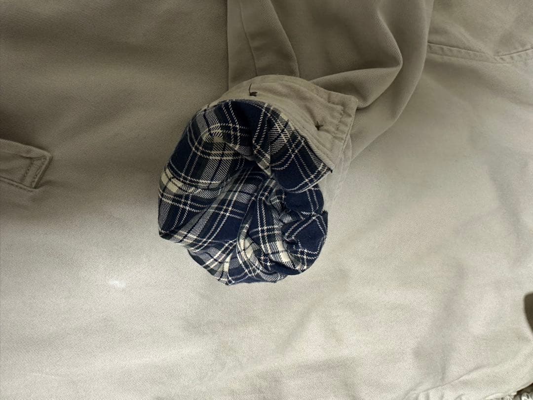 希少 Ralph Lauren ジップアップジャケット　ラルフローレン ベージュ