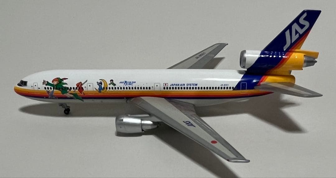 JAS DC-10 JA8551 ピーターパン