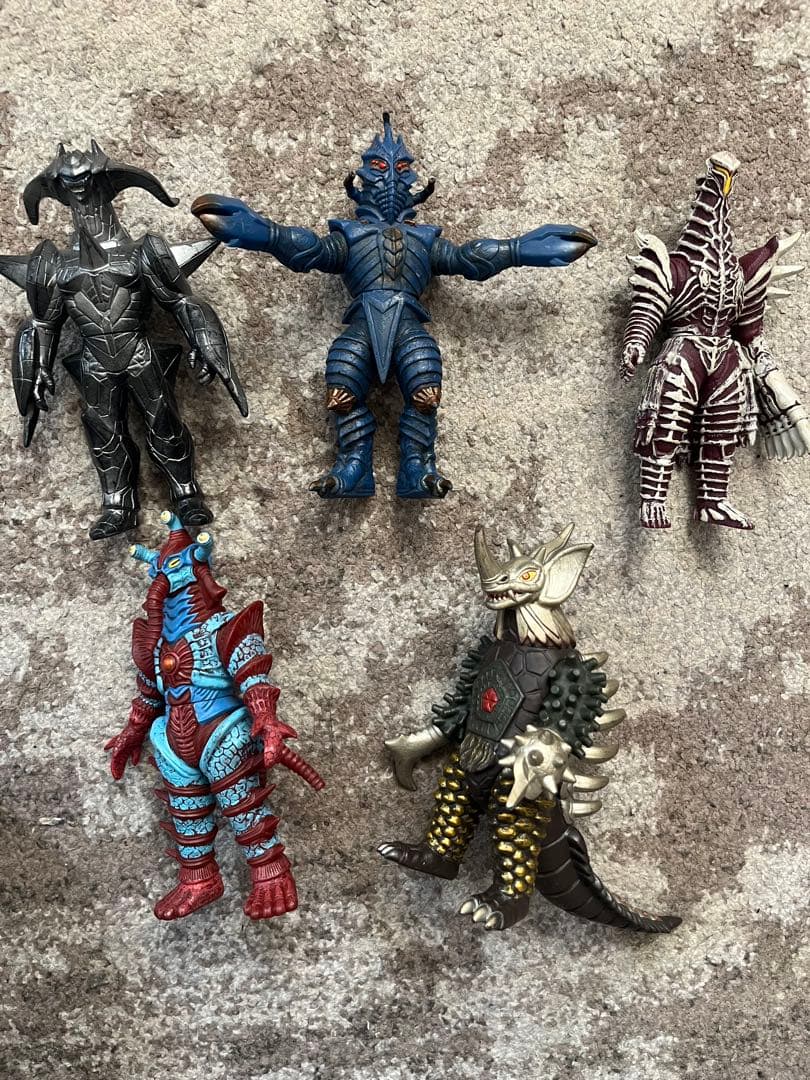 ウルトラマンシリーズ 怪獣フィギュア 5体セット