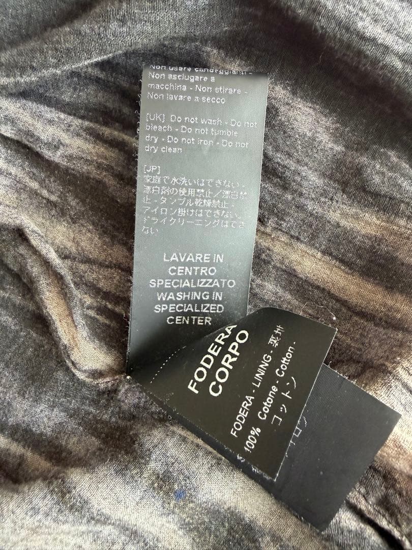 Giorgio Brato ジョルジオブラット シングルライダース ラムレザー