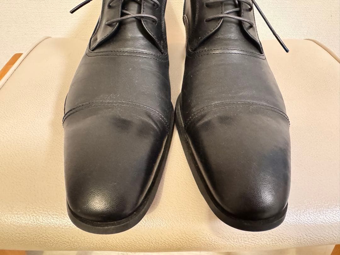 【美品】フープディドゥ　ストレートチップ　シューズ　栃木レザー　26.5cm