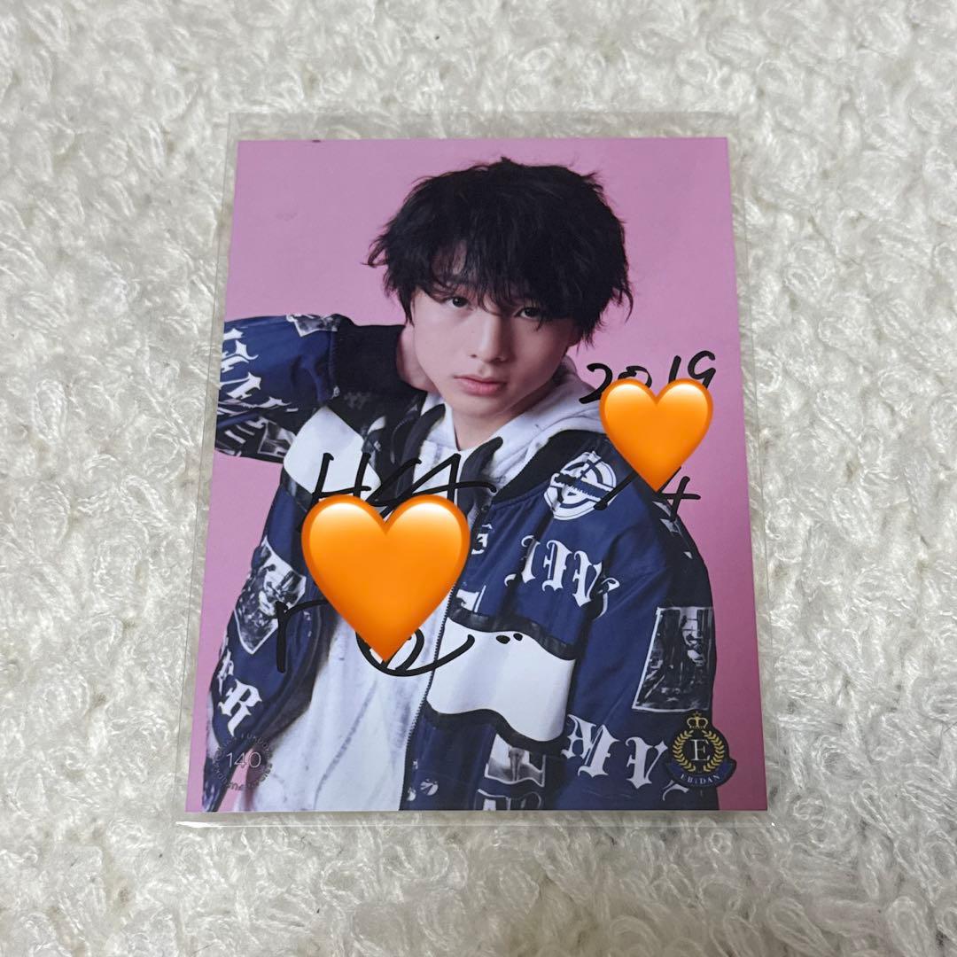 超特急 ハル 柏木悠 生写真 サイン