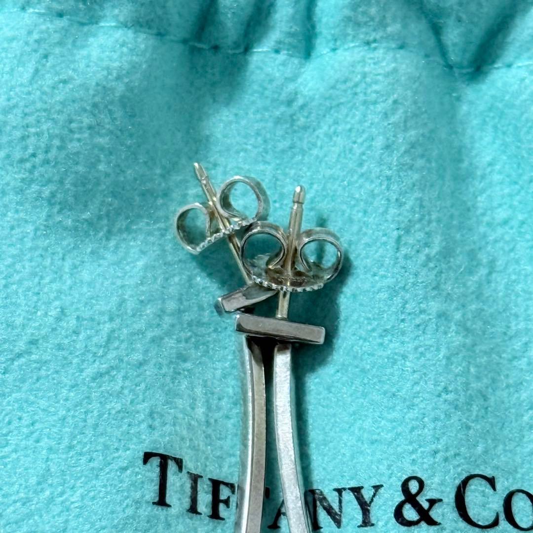 ピアス　Tiffany Tバー　silver925