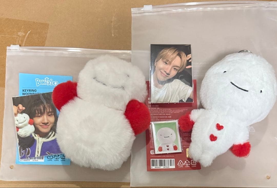 BOYNEXTDOOR プネクド ウンアギ　ウナギ　ウナク キーリング　セット