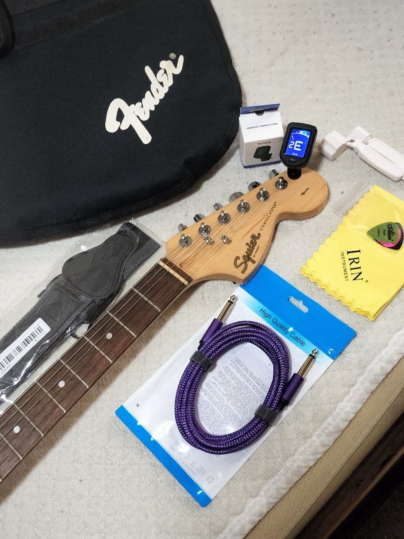 Squier by Fender スクワイヤー Affinity オマケ多数付