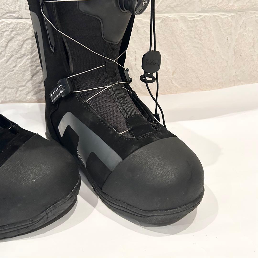 極美品　head ヘッド　黒スノーボードブーツ　BOA ダイヤル式　28㎝