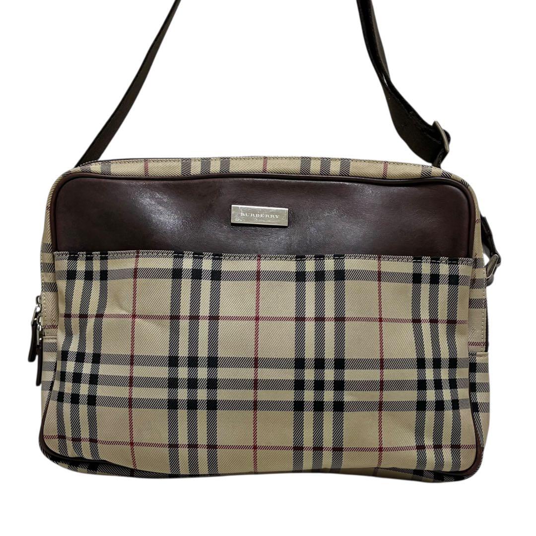 M*I様 バーバリー ノバチェック ショルダーバッグ 美品