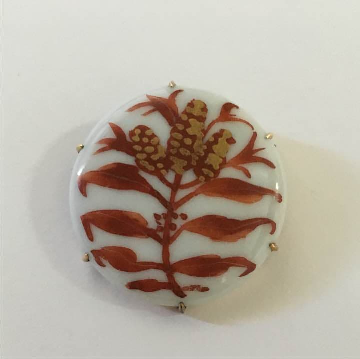 三浦竹泉  ブローチ