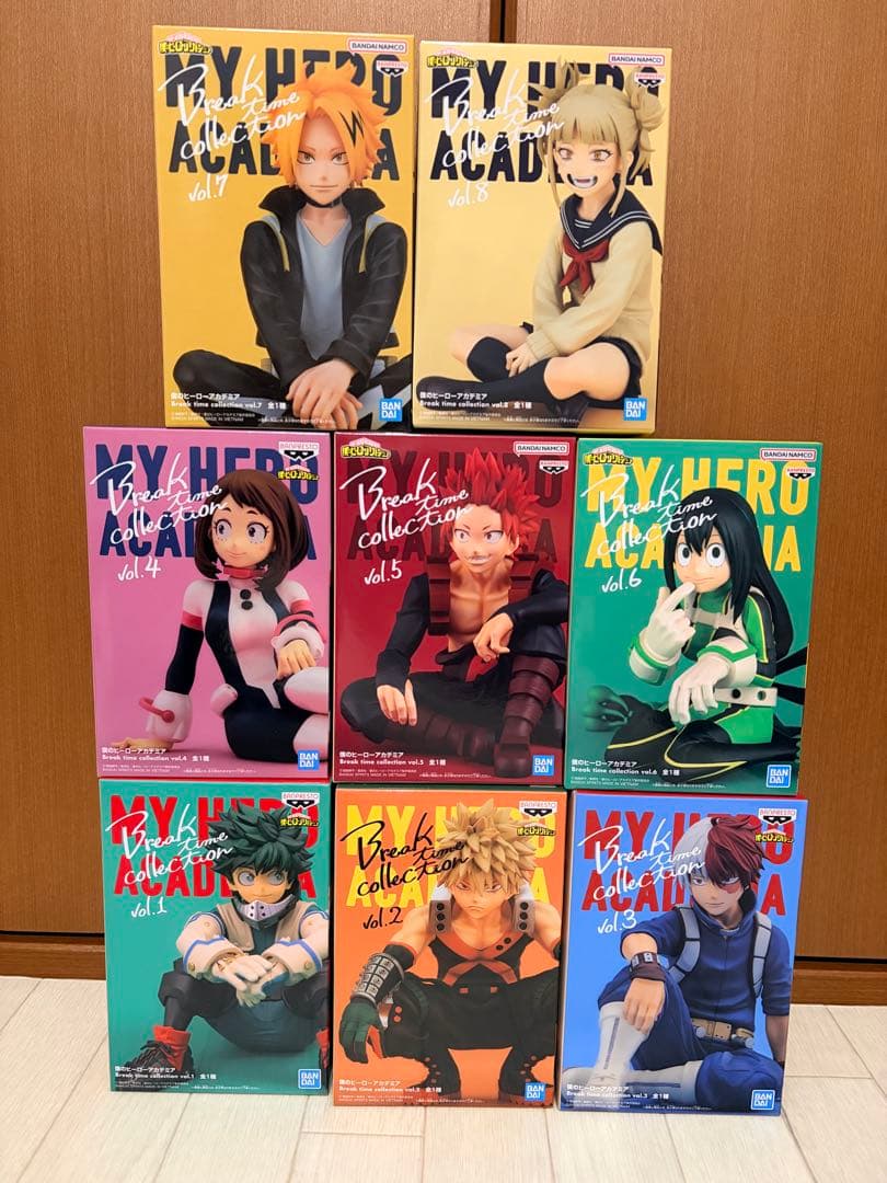 僕のヒーローアカデミア フィギュア　ブレイクタイム他　１７体セット 未開封　５７