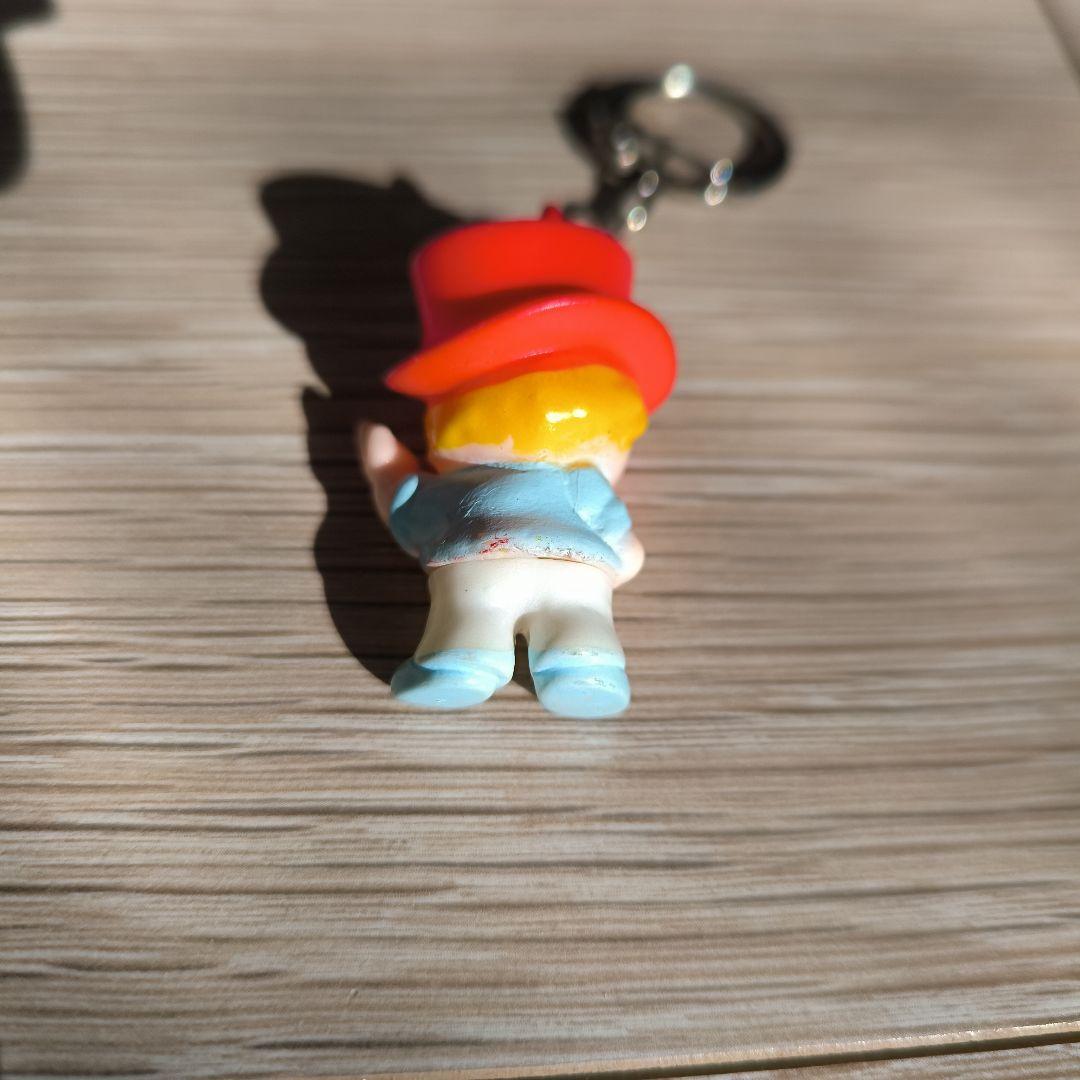 【激レア・製造不良品】モスバーガー モス坊や キーホルダー 昭和レトロ