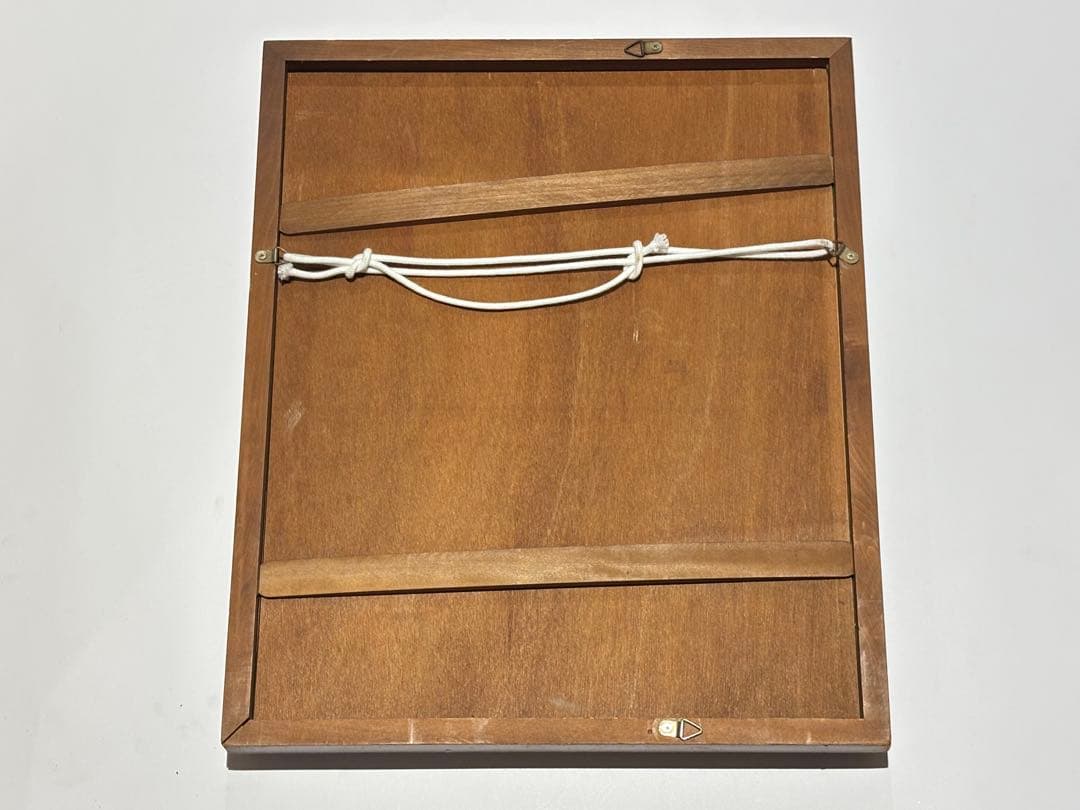 「男綱女綱 儀間比呂志 木版画」直筆サイン入り 1枚|現代版画 沖縄 浮世絵