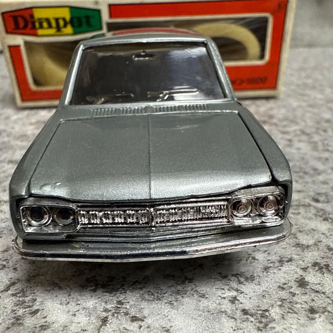 絶版ハコスカ　ダイヤペットNo.225NISSAN￼スカイライン1800 銀色