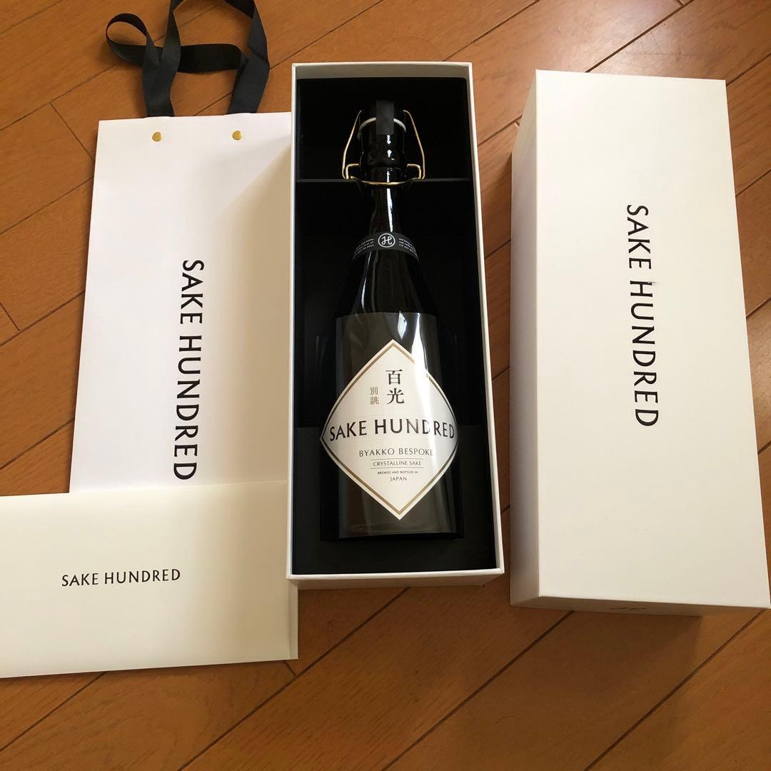 百光　　: 別誂日本酒純米大吟醸 SAKEHUNDRED BYAKKO