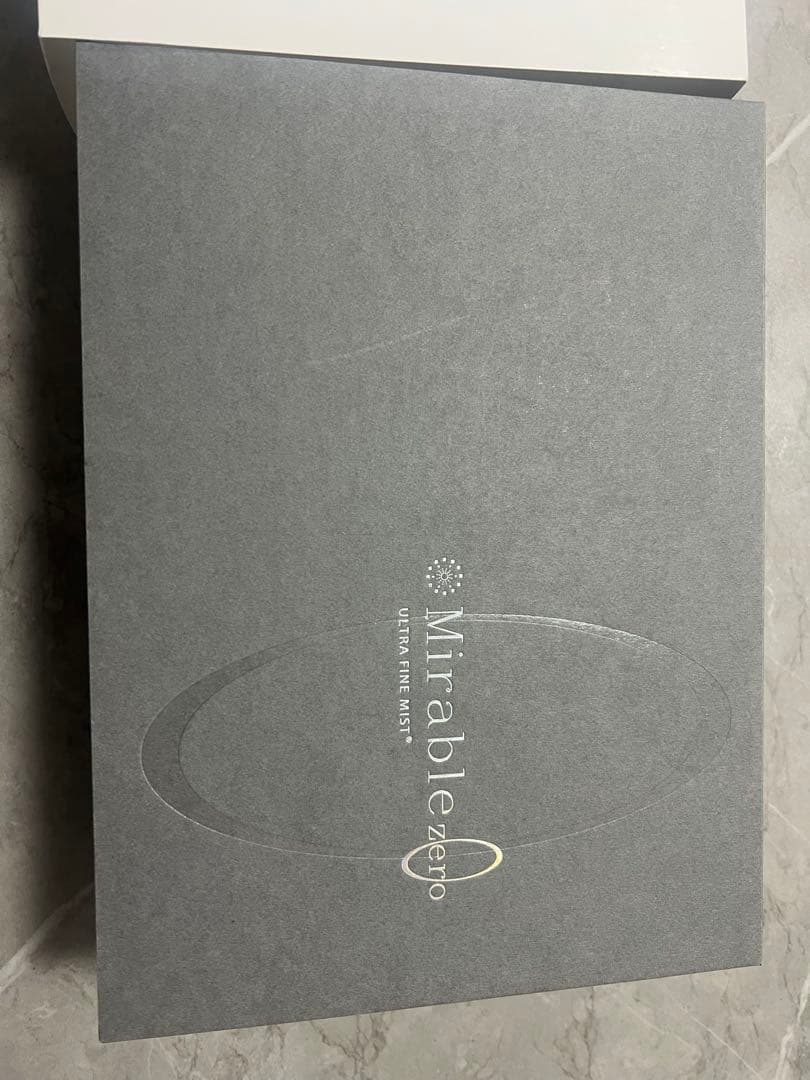 Mirable zero シャワーヘッド ホワイト/グレー　1回のみ使用